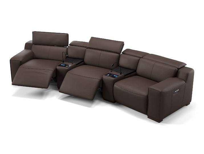 Leder Kinocouch LORETO Relaxsofa
