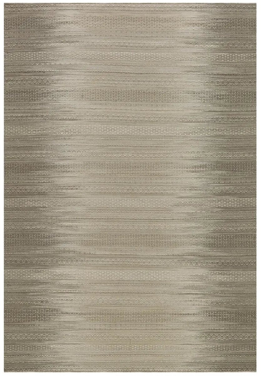 Dutch XXL Modern Wollen Vloerkleed met Verloop in Taupe, Rechthoekig