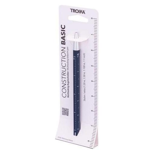 Troika Kugelschreiber Construction Basic D.Blau (1x) (PES40/DB)