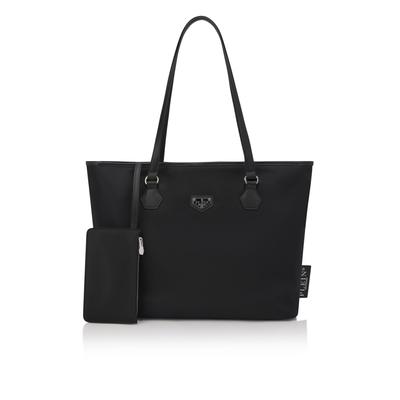 Shopper PHILIPP PLEIN "Einkaufstasche", Damen, 02, schwarz, Taschen Shopper