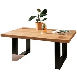 G+K Couchtisch Richmond Holz Braun Kernbuche