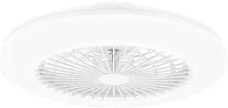 Ventilador de techo - Philips Amigo 42+20 W, Luz LED, Regulable, Mando a distancia, Blanco