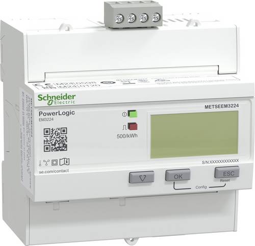 Schneider Electric METSEEM3224 Energiezähler digital 63A 1St.