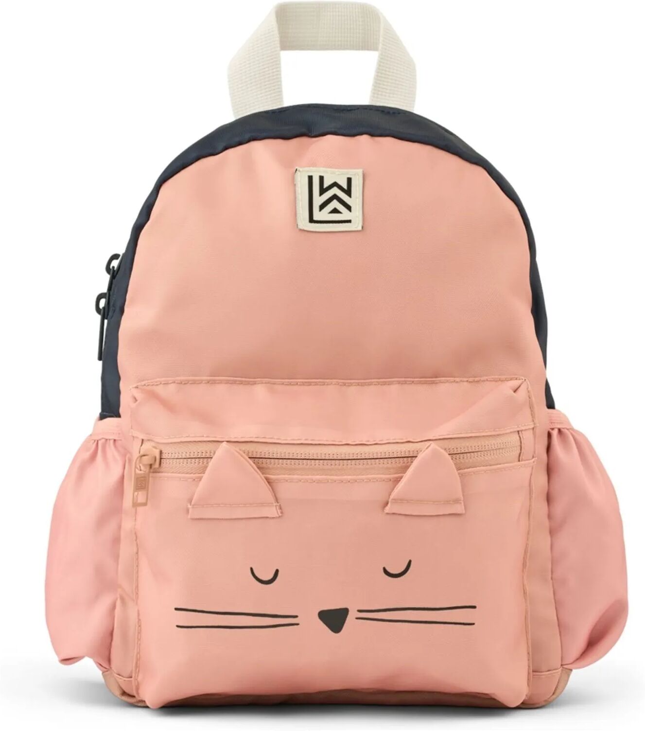 Liewood Sac à Dos Andreas Chat Fibres Recyclées Rose taille unique