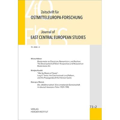 Zeitschrift für Ostmitteleuropa-Forschung (ZfO) 73/2 / Journal of East Central European Studies (JECES) 73/2, Taschenbuch von , Verlag