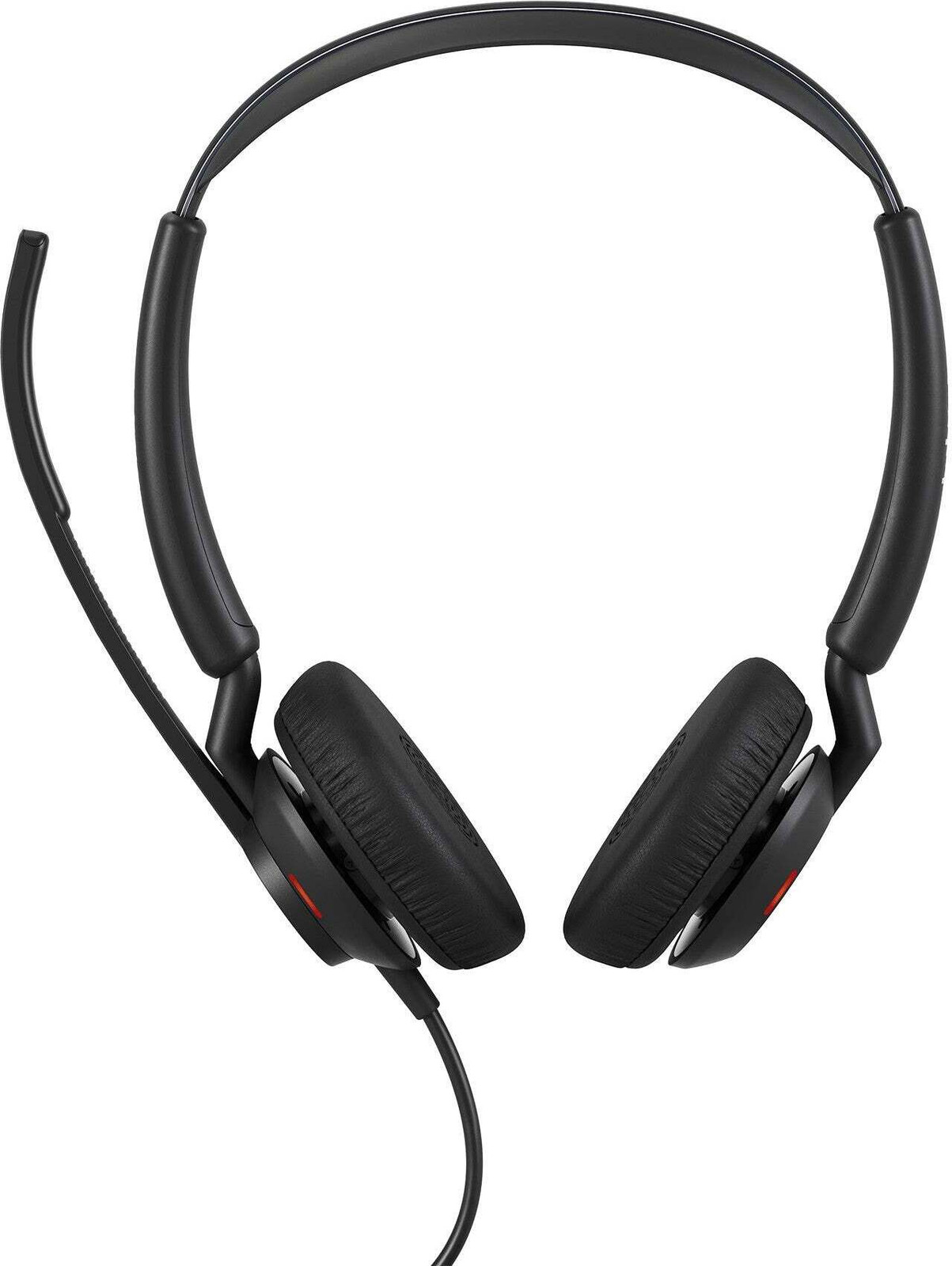 Jabra Engage 50 II Link Stereo Headset - Zwart - USB-C - Microsoft Certified