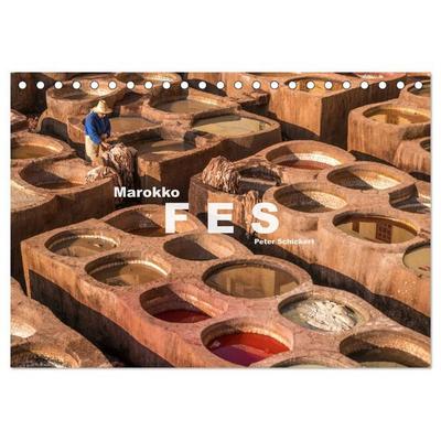 Marokko - Fes (Tischkalender 2027 DIN A5 quer), CALVENDO Monatskalender