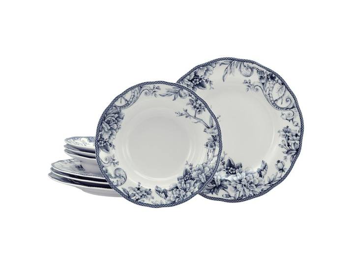 Tafelservice, 8-teilig für 4 Personen, Porzellan