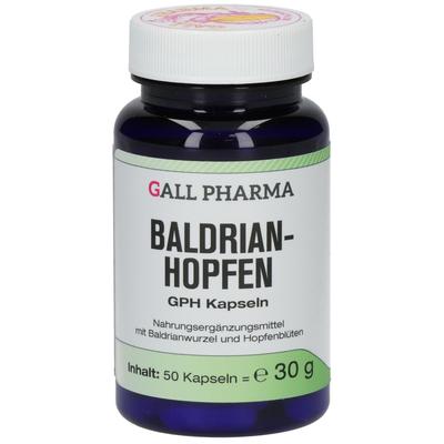 Baldrian Hopfen GPH Kapseln 50 St