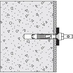 Hewi 801/805 Befestigung BM10.2.2 Spezialschraube Ø 10 x 95, für Rückenstütze einseitig