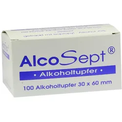 Alkoholtupfer Alcosept 100 St