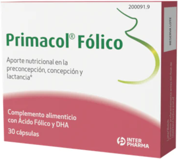 Interpharma Primacol Folic 30 Capsules