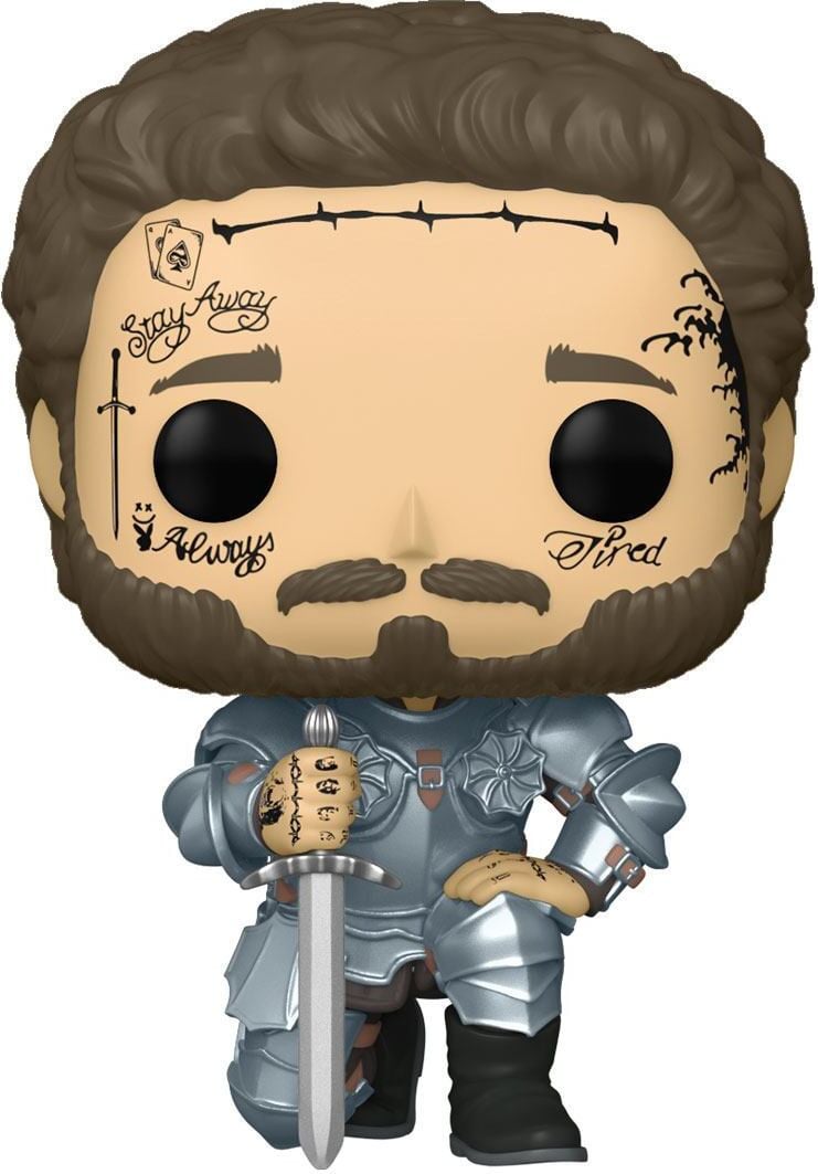 Funko Post Malone POP! Rocks vinyl figuur Knight, 9 cm, FK52011
