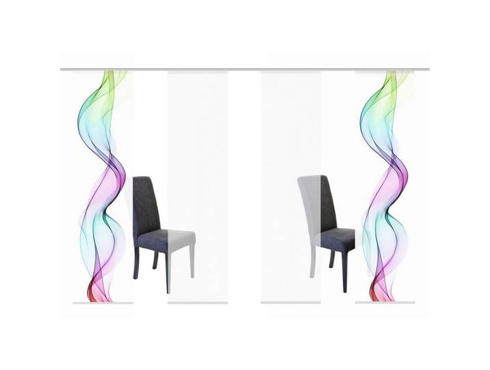 FLÄCHENVORHANG Edmonton B: 60 cm Multicolor
