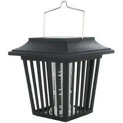 Weitech Multifunktions-Solarlaterne mit LED UV Insektenvernichter - schwarz