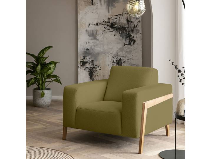 Sessel Grün Chenille Marisa 105 x 84 x 96cm