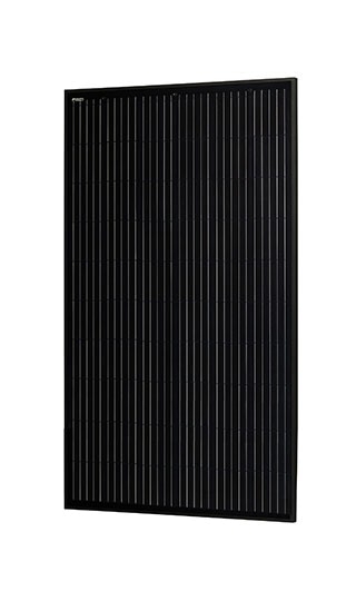BLACKSTAR SOLID FRAMED GLASS/GLASS 370W SOLITEK HOCHLEISTUNGSSOLARMODUL GLAS-GLAS BIFAZIAL
