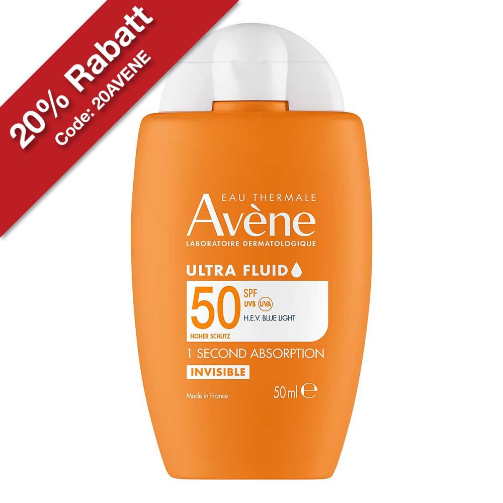 PIERRE FABRE DERMO KOSMETIK GmbH Avène Ultra Fluid Invisible LSF 50 18390504