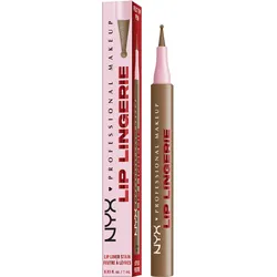 NYX PROFESSIONAL MAKEUP Lip Lingerie Lip Liner Stain Seamless All Day Stain Waterproof - braun