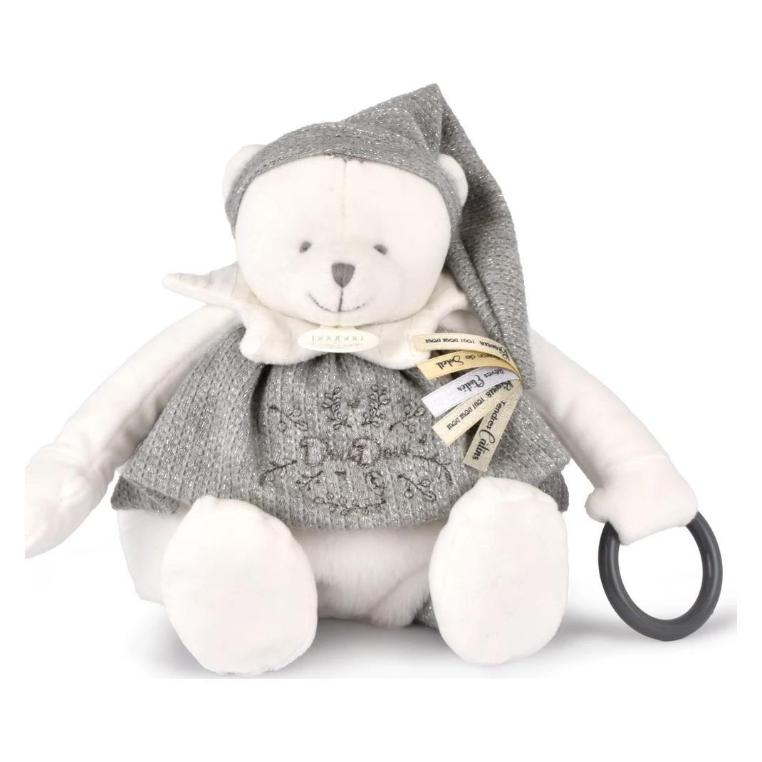 Doudou et Compagnie Aktiv-Bär silber 30cm (30 cm) (DC4338)