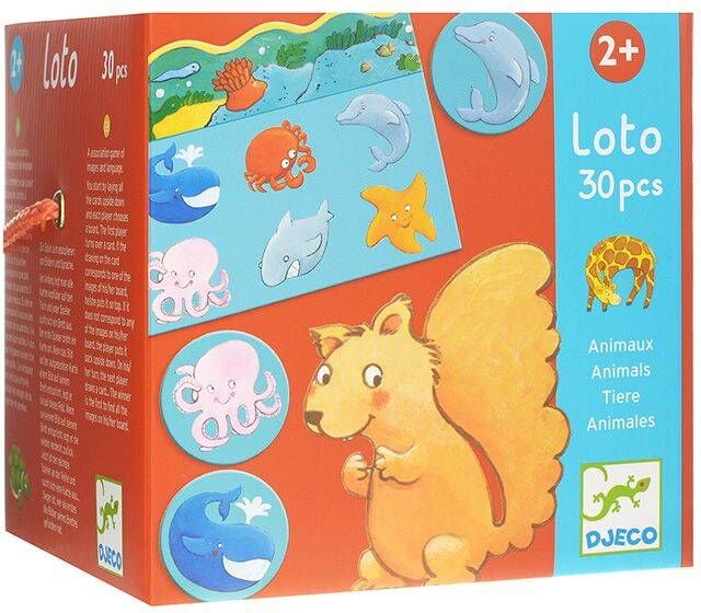 Loto des animaux 30 Pcs - Djeco