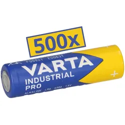 500x VARTA Industrial Pro AA LR6 4006 1,5V – Industrie Vorrat