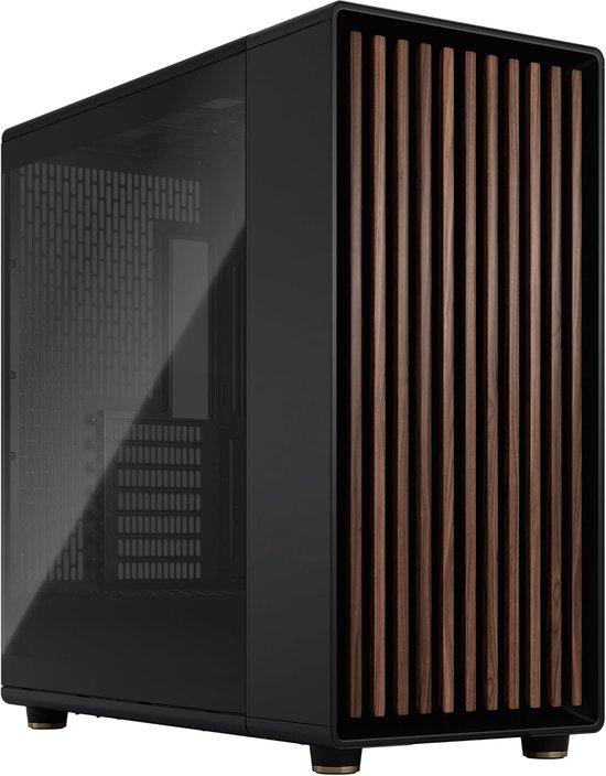 Gaming-PC-Gehäuse für E-ATX, ATX, mATX und mITX mit 420 mm Radiatorhalterung - Charcoal Schwarz
