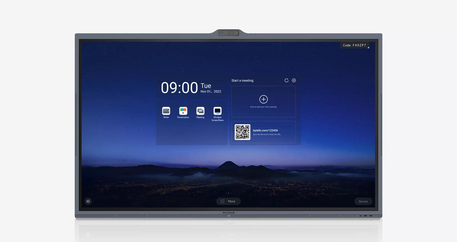 Maxhub V6 Viewpro V8630 Interactive Touch Display 218.4 cm 86 Zoll