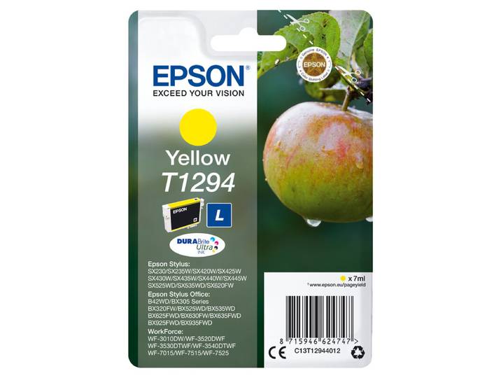 Epson Apple enkelverpakking geel T1294 DURABrite Ultra Inkt