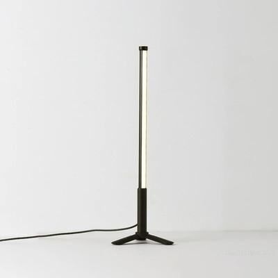 Uplifted Finds Minimalist Modern LED Table Lamp Bedside Desk Light Simple Nightstand Lighting For Hotel Homestay Home black D warm Light