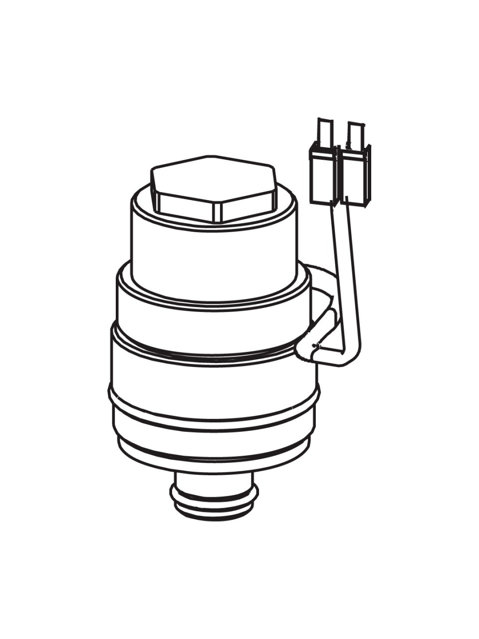 Mepa Sanicontrol Magnetventil, MV606 zu Urinal-St. T606, 716943 716943
