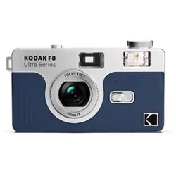 Kodak 35mm analoge Kleinbildkamera F8 navy blau