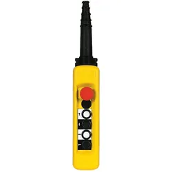Schneider Electric Hand Pendel-Steuereinheit 5-Funktion, Schalter + Taster, Gelb, Rot, Weiss, Schwarz