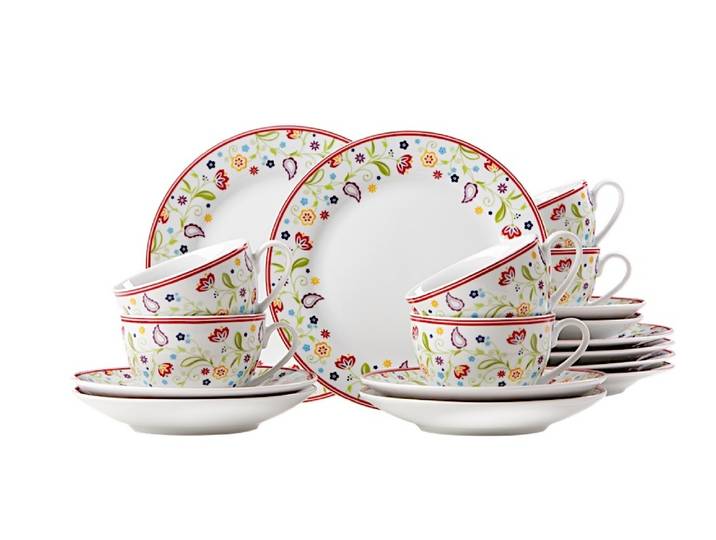 Geschirr-Serie Doppio Shanti - Kaffeeservice 18tlg. Doppio Shanti