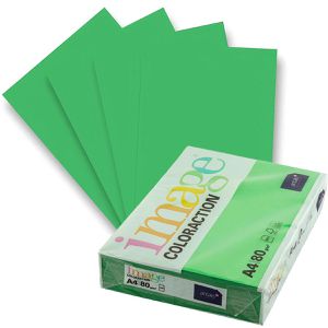 Antalis Kopierpapier Image Coloraction Dublin, A4, 80g/qm, dunkelgrün, 500 Blatt