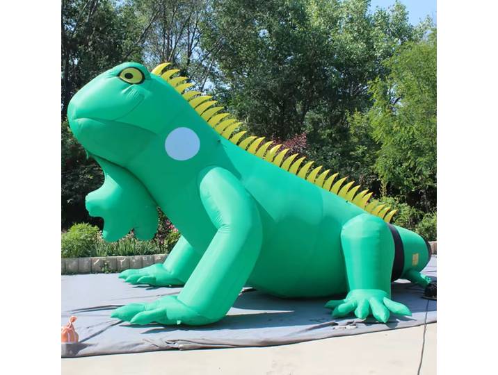 Lézard gonflable géant réaliste de 4,5 m et 6 m, modèle animal sauvage pour événements extérieurs, grande décoration animale gonflable