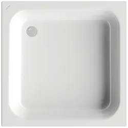 Bette quadrat Duschwanne „BetteQuinta“ 850 × 850 mm ohne Oberflächenbeschichtung, ohne Oberflächenveredelung, ohne Wannenträger, in Ägäis