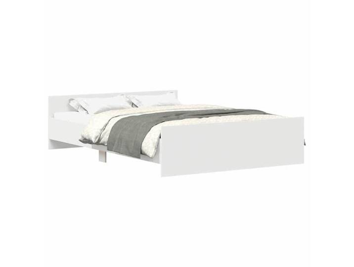 Luxe&Mode Structure de lit sans matelas blanc 120x200 cm 2 ans garantie LV7148