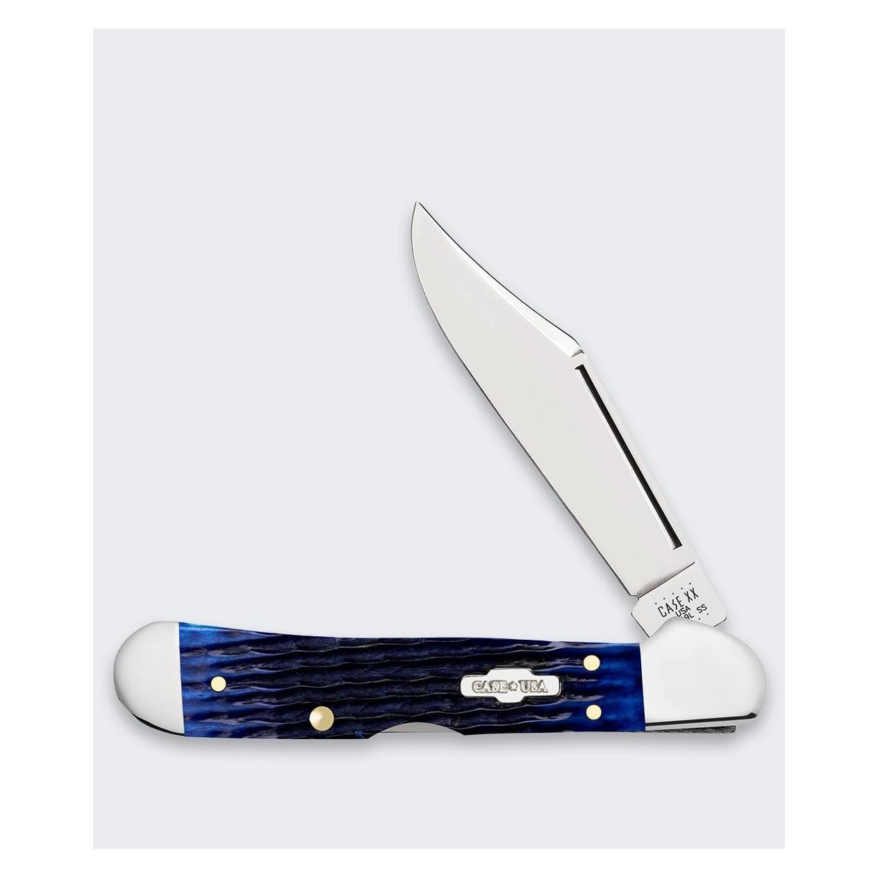 Case Messer Rogers Mini Copperlock SS Blau (02864)