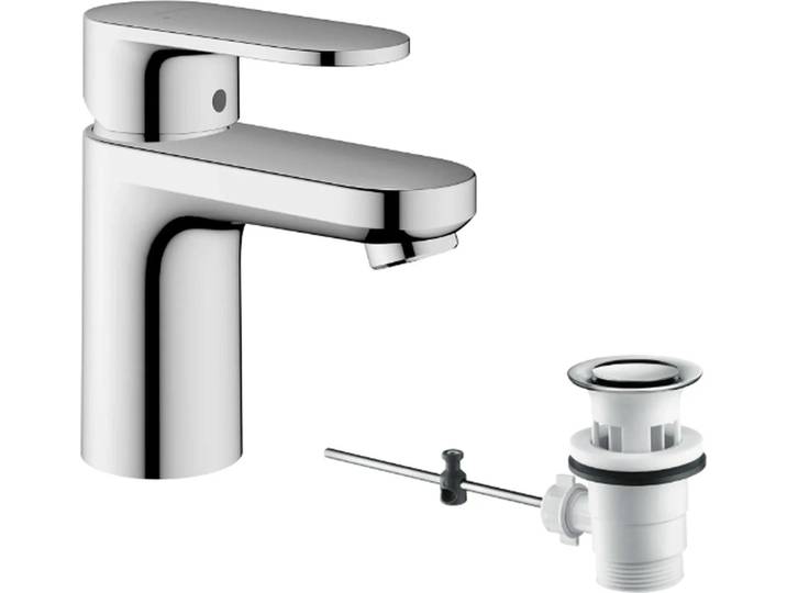 Mitigeur de lavabo HANSGROHE Vernis Blend avec tirette et vidage synthétique chromé - 71550000