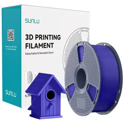 Sunlu ASA-Filament (blau) (ASA, 1.75 mm, 1000 g), 3D Filament, Blau