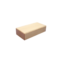 Halmakegel.com Bauklotz - Quader - natur - 100x50x25mm - 50mm 260244