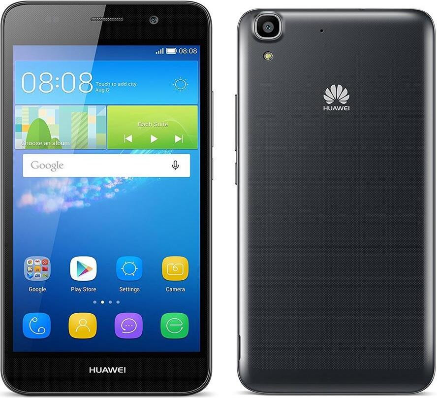 Huawei Y6 SCL-L01 Smartphone, Zwart, LTE 4G, Android, Zonder Simlock