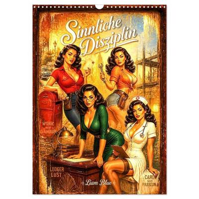 Sinnliche Disziplin (Wandkalender 2027 DIN A3 hoch), CALVENDO Monatskalender