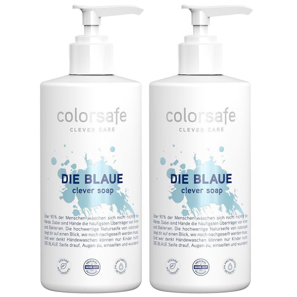 2x Colorsafe - Die Blaue 2x300 ml Seife