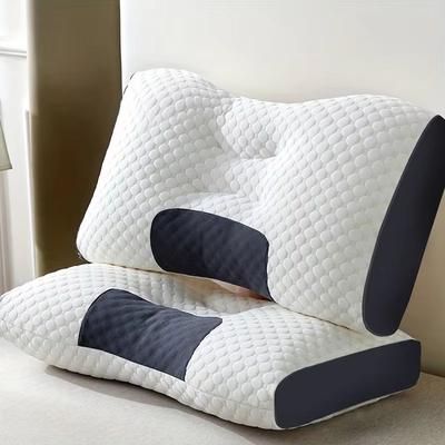 Inspired Finds Adjustable Ergonomic Orthopedic Neck Pillow For Sleeping Comfort And Support white 1pc