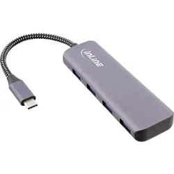 INLINE USB-Hub, 4x USB-A 3.1, USB-C 3.1 [Stecker]