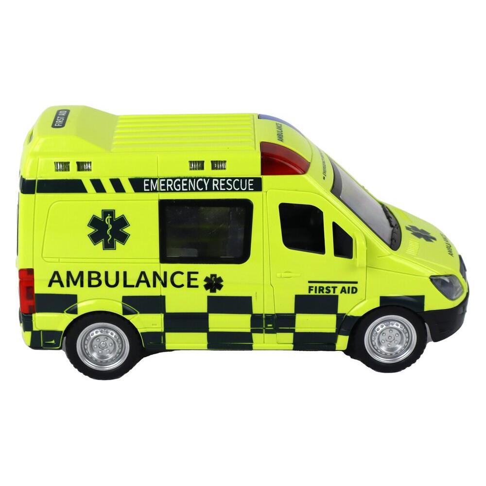 Lean Toys Ferngesteuert Krankenwagen Lichter Sounds Sirene Auto RC Spielzeug, Grösse:UNIVERSAL (39599966)