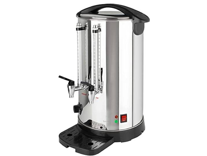 Caytime Teemaschine A30 - Teeautomat, isoliert mit Doppelwand - Samowar, Semaver 30 Liter