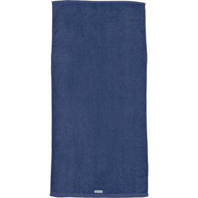 Duschtuch ROSS "Sinfonie", blau (denim), B:70cm L:140cm, Frottier, Obermaterial: 100% Baumwolle, Handtücher, in modernen Unifarben